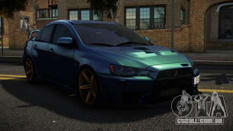 Mitsubishi Lancer Evo X Chudero para GTA 4