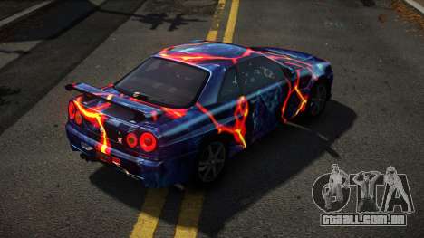 Nissan Skyline R34 Niohashi S10 para GTA 4