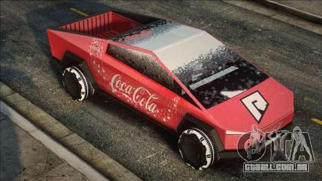 Tesla Cybertruck Coca-Cola para GTA San Andreas