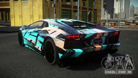 Lamborghini Aventador Bashider S7 para GTA 4