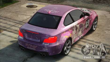 2012 BMW 1 Series M Coupe Vynyl para GTA San Andreas