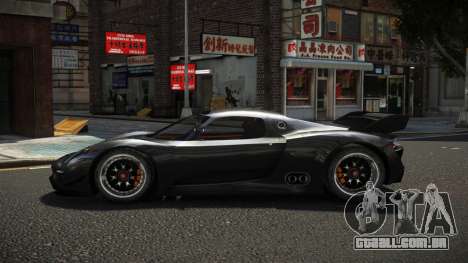 Porsche 918 Dastrho para GTA 4