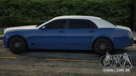 Bentley Mulsanne MVM para GTA San Andreas