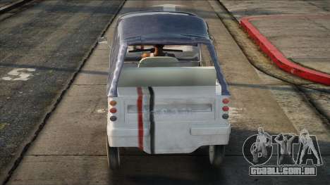 Tuktuk Piaggio Ape Calessino Taxi para GTA San Andreas