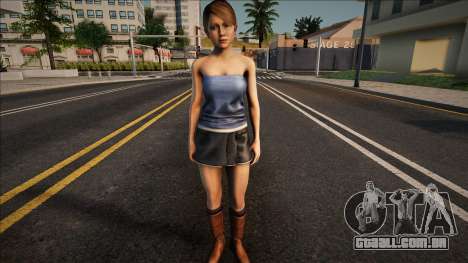 Nova Garota V8 para GTA San Andreas