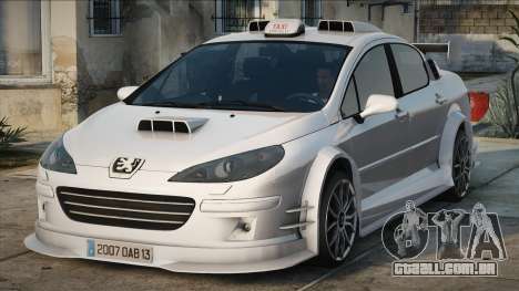 Peugeot 407 Taxi Marseille para GTA San Andreas