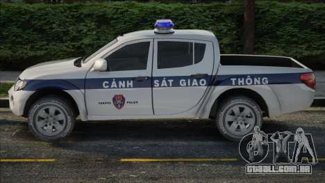 Mitsubishi L200 - Vietnam Traffic Police Pickup para GTA San Andreas