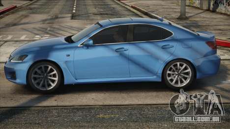 2009 Lexus IS-F (USE20) para GTA San Andreas