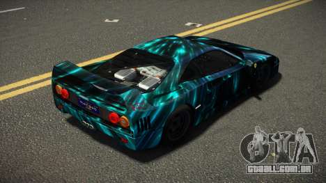 Ferrari F40 Thikorey S8 para GTA 4