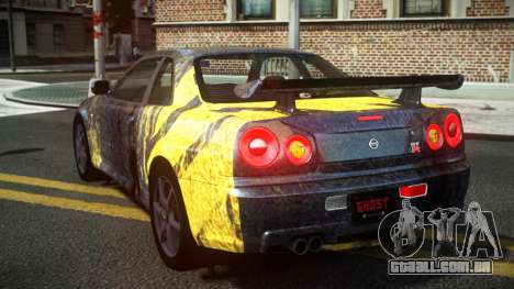 Nissan Skyline R34 Tufusa S8 para GTA 4