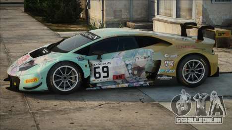 2015 Lamborghini Huracan GT3 para GTA San Andreas