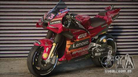 DUCATI Lenovo Team para GTA San Andreas