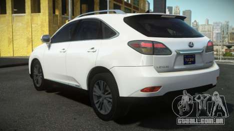 Lexus RX450H Himot para GTA 4