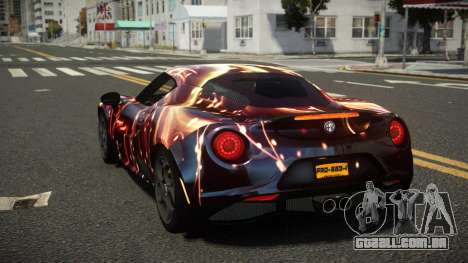 Alfa Romeo 4C Niroku S8 para GTA 4