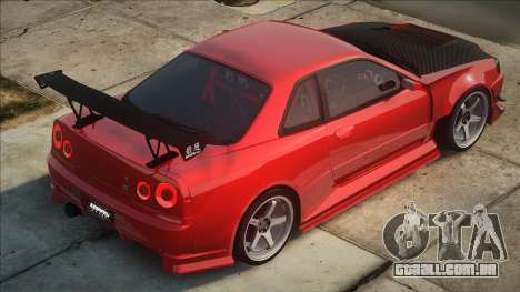 Nissan GTR R34 Sunline Racing para GTA San Andreas