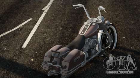 Harley Davidson Road King Big Wheel Bagger para GTA San Andreas