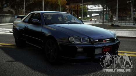 Nissan Skyline R34 Backil para GTA 4