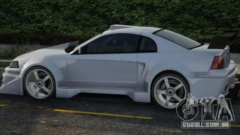 Ford Mustang Custom White para GTA San Andreas