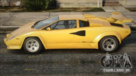 1988 Lamborghini Countach LP5000 Quattrovalvole para GTA San Andreas