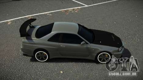 Nissan Skyline R34 Fasbo para GTA 4