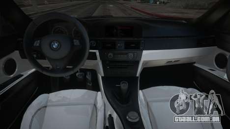 BMW M3 E92 Blak para GTA San Andreas