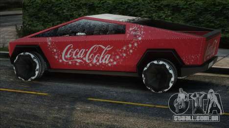 Tesla Cybertruck Coca-Cola para GTA San Andreas