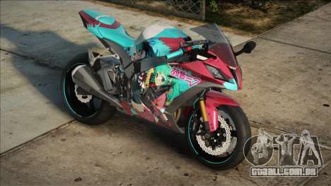 Kawasaki Ninja ZX-10 Hatsune Miku Itansh para GTA San Andreas