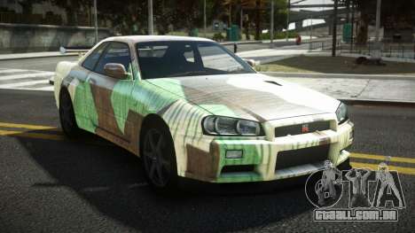 Nissan Skyline R34 Tufusa S14 para GTA 4