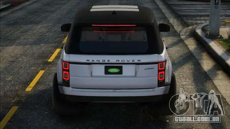 2020 Range Rover SVAUTOBIOGRAPHY para GTA San Andreas