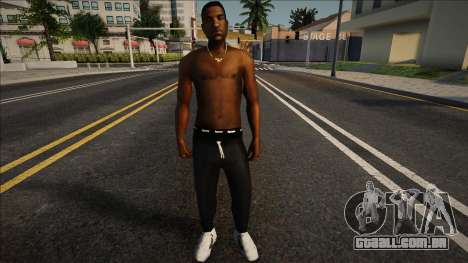 Gizzy com um torso nu para GTA San Andreas