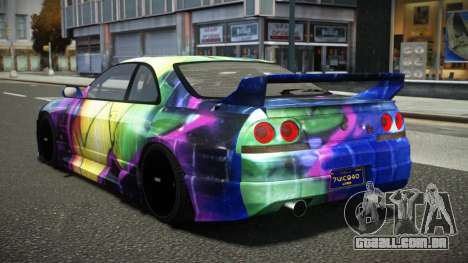 Nissan Skyline R33 Nebung S11 para GTA 4