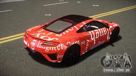 Acura NSX Niyoh S9 para GTA 4