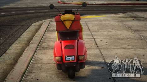 Faggio PizzaBoy HD para GTA San Andreas