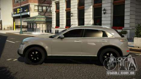 Infiniti FX45 Uzalio para GTA 4