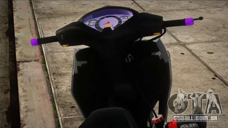 Honda Wave S 110 Enfierrada para GTA San Andreas