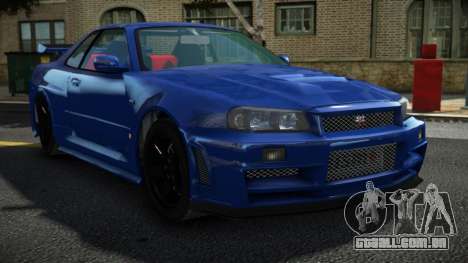 Nissan Skyline R34 Tadiley para GTA 4