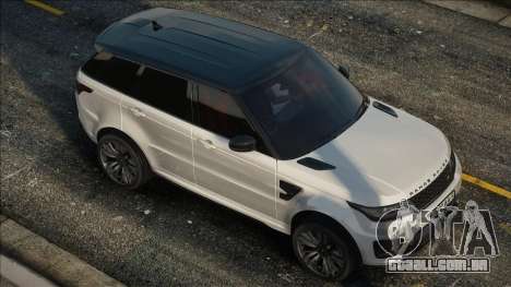 Land Rover Range Rover SVR 2015 para GTA San Andreas