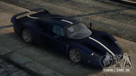 2004 Maserati MC12 Carbon Blu v1.1 para GTA San Andreas