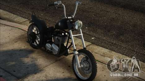 Triumph Bonnevile 1976 (The Walking Dead) v1 para GTA San Andreas