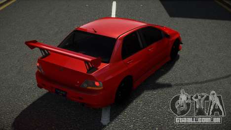 Mitsubishi Lancer Evo 8 Drolif para GTA 4