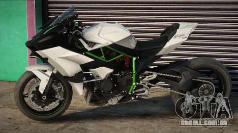 KAWASAKI NINJA H2R DRAG para GTA San Andreas