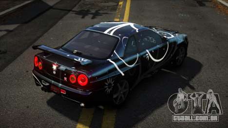 Nissan Skyline R34 Niohashi S3 para GTA 4