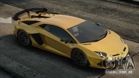 Lamborghini Aventador SVJ SA style para GTA San Andreas