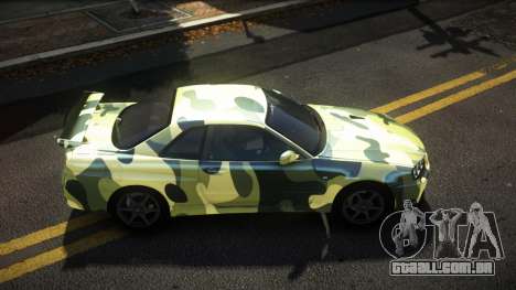 Nissan Skyline R34 Niohashi S2 para GTA 4