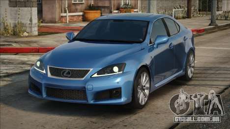 2009 Lexus IS-F (USE20) para GTA San Andreas