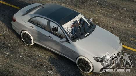 Mercedes-Benz E63 S Winter para GTA San Andreas