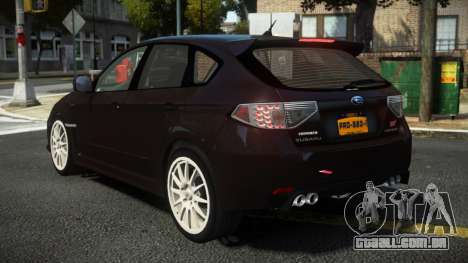 Subaru Impreza Wachiho para GTA 4