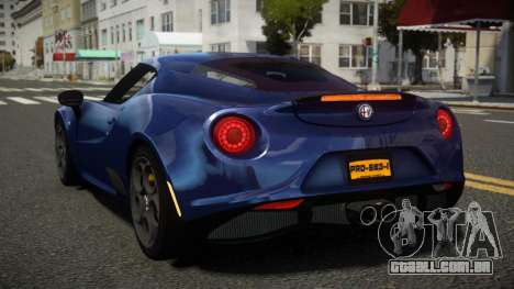 Alfa Romeo 4C Niroku para GTA 4