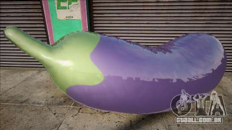 Eggplant Emoji Motorcycle para GTA San Andreas