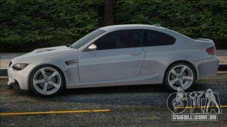 BMW M3 E92 White para GTA San Andreas